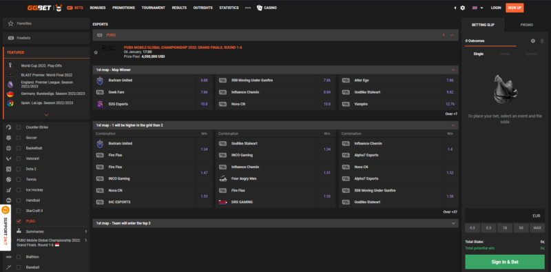 Cá Cược PUBG Là Gì? Cách Đọc Kèo Và Cược PUBG Bao Thắng 3 Các loại hình cá cược PUBG được chơi nhiều nhất