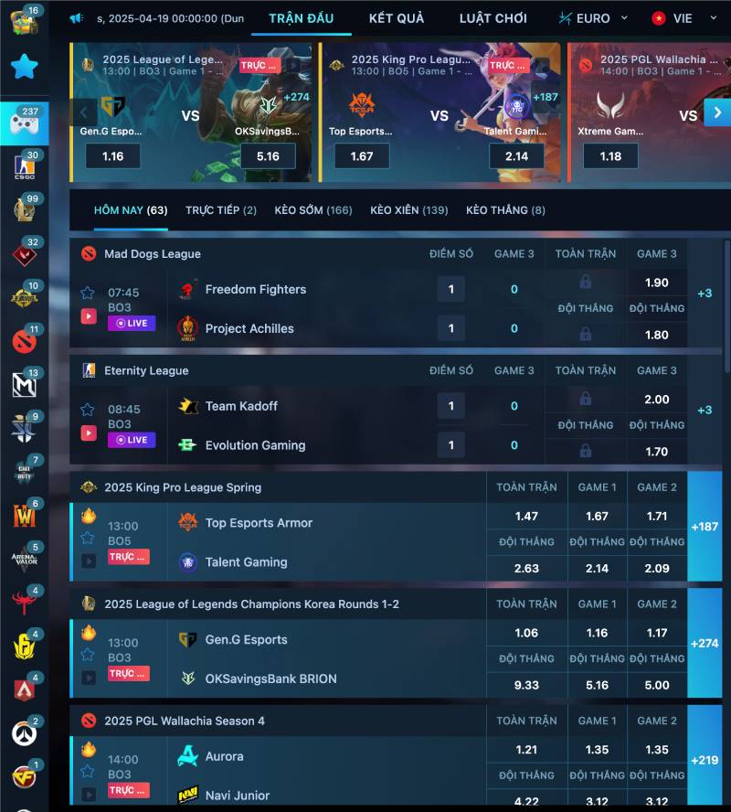 Esport 78win – Sân Chơi Cá Cược Thể Thao Điện Tử 4 Ưu điểm nổi bật khi chơi Esport tại 78win